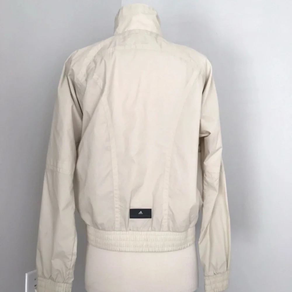 Stella McCartney NYLON THREE FULL ZIP FRONT CLOSURE LINED ZIP POCKET JACKET - Picture 6 of 12